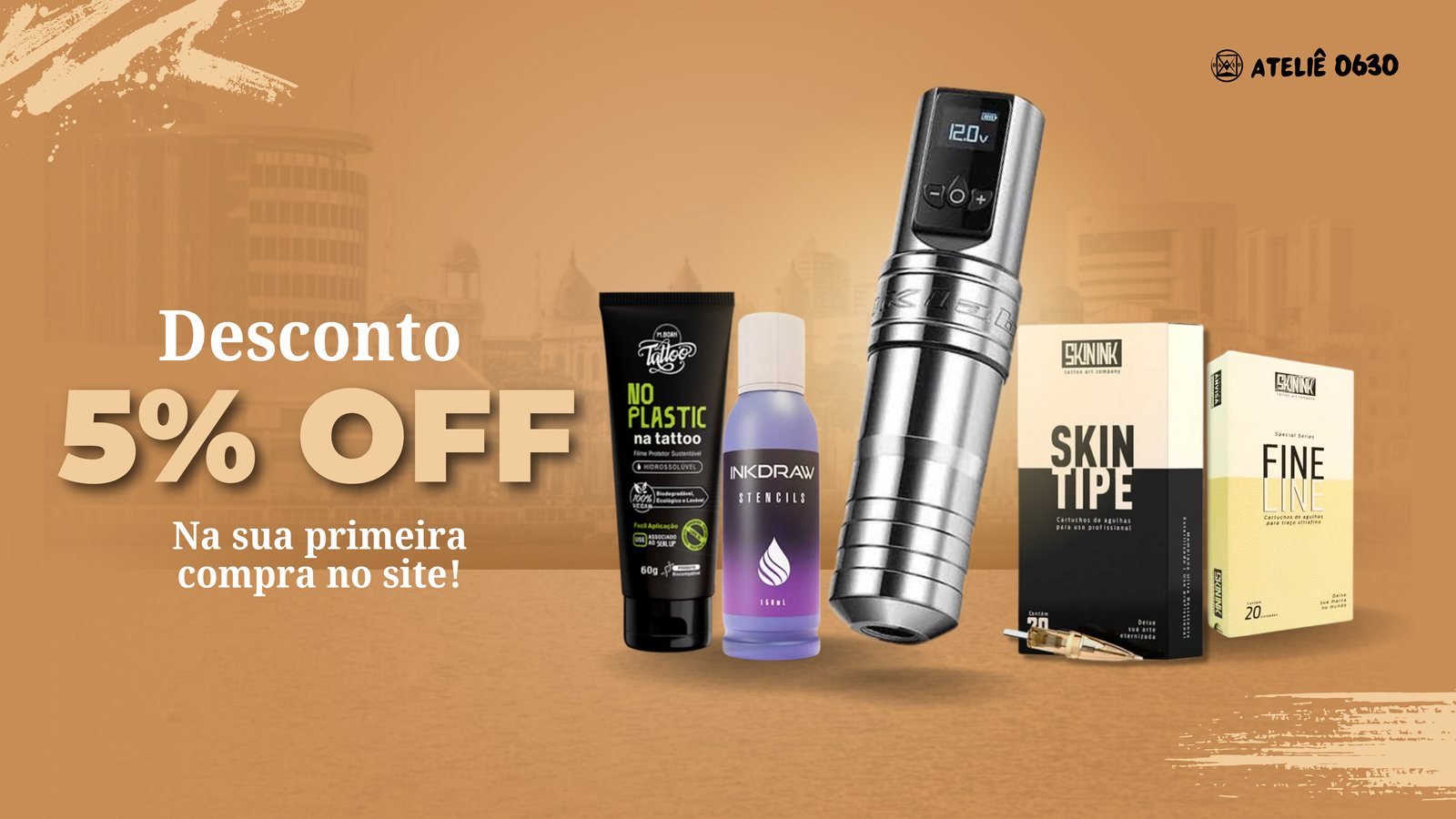Banner 5% off site
